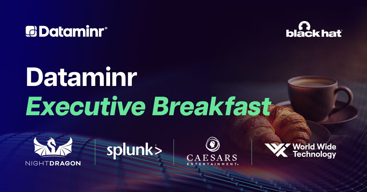 Black Hat Executive Breakfast with Caesars Entertainment, Inc., Splunk, NightDragon & Dataminr, sponsored by WWT